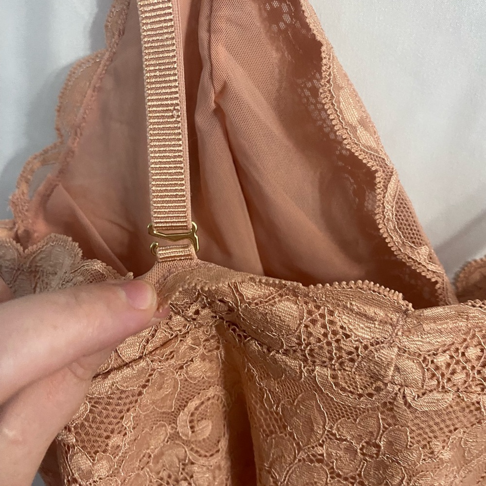 NWT Free People We Are Hah Women’s Copper Rose Smarty Pants Bodysuit Size Large - Picture 9 of 16